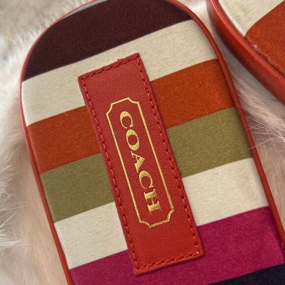 Coach Rikki Flip Flop Sandals Size 7.5 - Picture 2 of 4